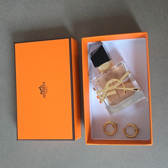 New never used HERMÈS BOX small storage box case Hermès Paris orange box display - Picture 6 of 6